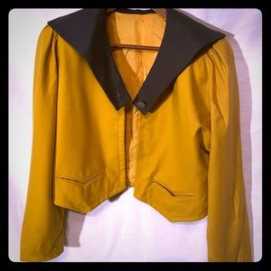 Balestra bolero-style Mustard colored jacket